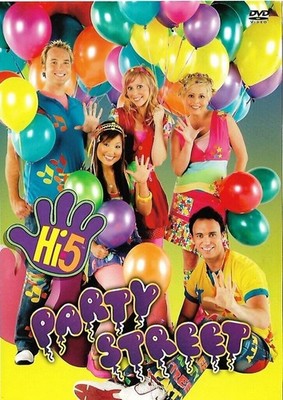 Hi-5 Party Street DVD 2007 Serie 9 australische Kinder-TV-Bildungsshow