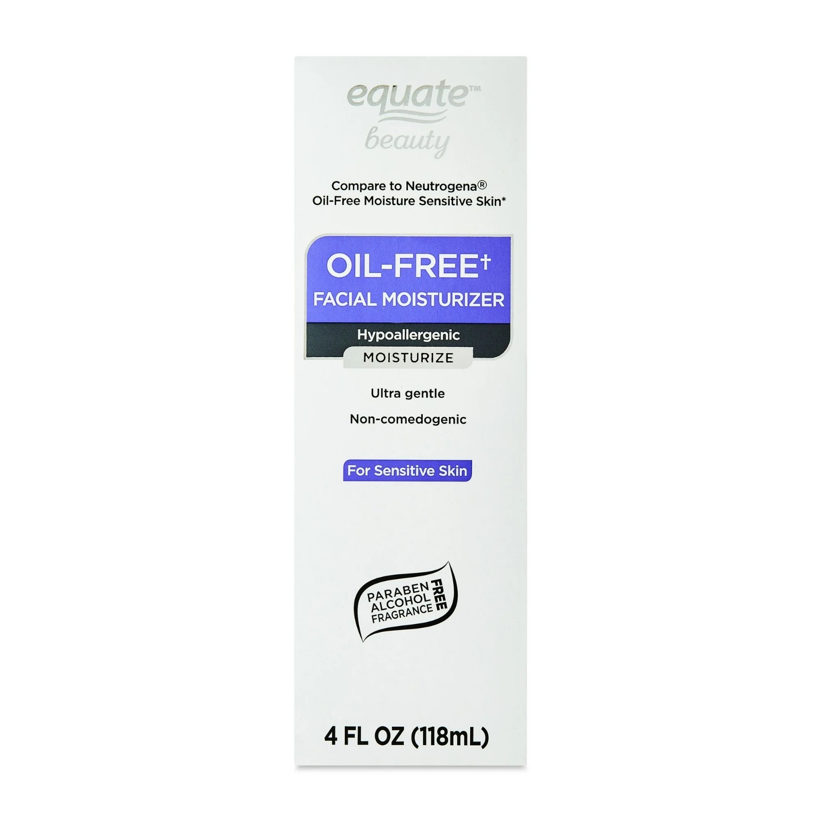 Equate Beauty Oil-Free Facial Moisturizer for Sensitive Skin