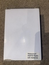 Vintage Sports AM FM Radio With Plastic Strap Handheld Tested And Works