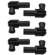Bestop Quick Release Soft Top Bow Knuckles Set Fits 9718 Jeep Wrangler Jk Tj