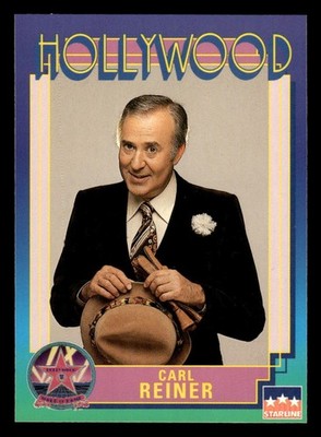 1991 Starline Hollywood Walk of Fame Carl Reiner #96