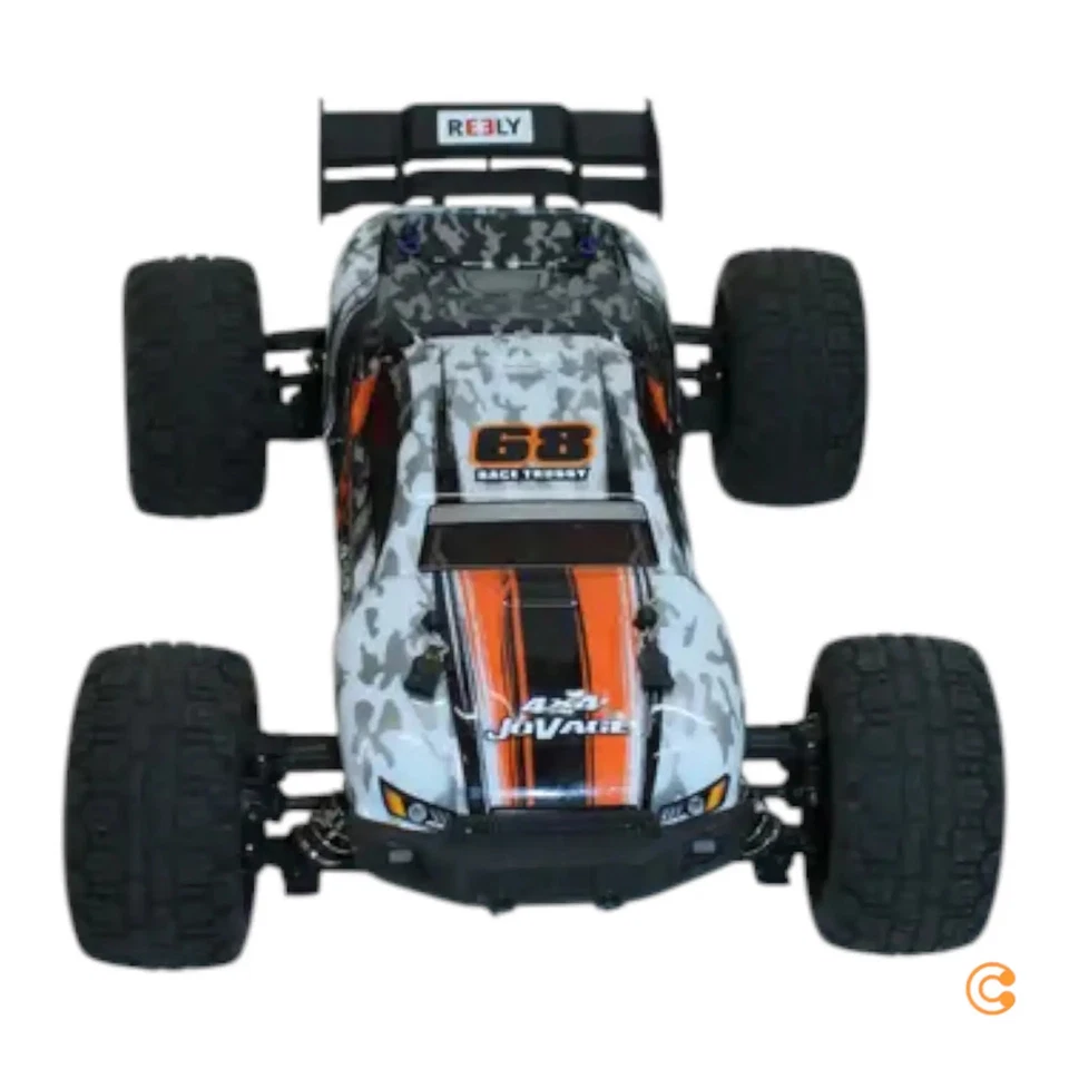 Reely Jovage Orange Weiß Modellauto Elektro Modellbau RC SIEHE TEXT/FOTO - Bild 2 von 4