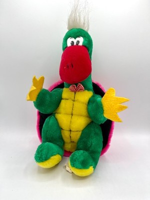 Sugar Loaf Rainbow Turtle Schildkröte  Plüschtier Kuscheltier Vintage 90er Jahre