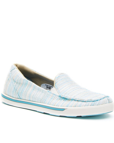 Wrangler Women's Retro Slip-On Blue Multicolor