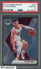 2019 Panini Mosaic #223 Tyler Herro Miami Heat RC Rookie PSA 10 GEM MINT