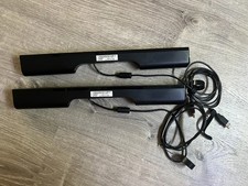 Lot of 2 Dell AC511 USB Powered Stereo Speaker Soundbar