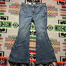 Wrangler Retro Bailey Flare Jeans Womens 34x32 High Rise Western Boot C5