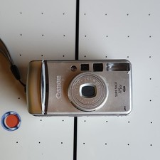 Canon Sure Shot 115u II Silver Compact 35mm Film Camera Point  Shoot