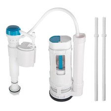 Toilet Dual Flush Valve Replacement 0.9 Inch Fill 8.27 Inch H 64mm/2.52 Inch