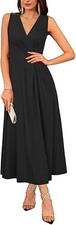 Newshows Summer Dresses for Women UK Elegant Evening Party Wedding Guest Dress V