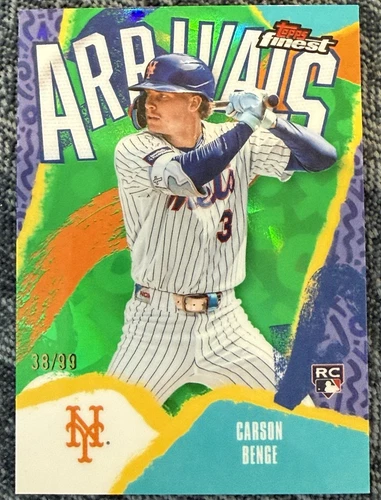 2026 Topps Finest Carson Benge Base (RAW)