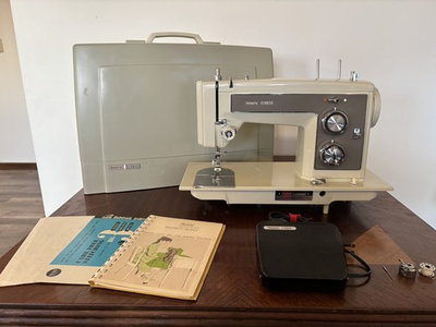 #ad #ad Sears Kenmore 158.14101 Vintage Portable Sewing Machine Japan Heavy Duty w Case $289.00