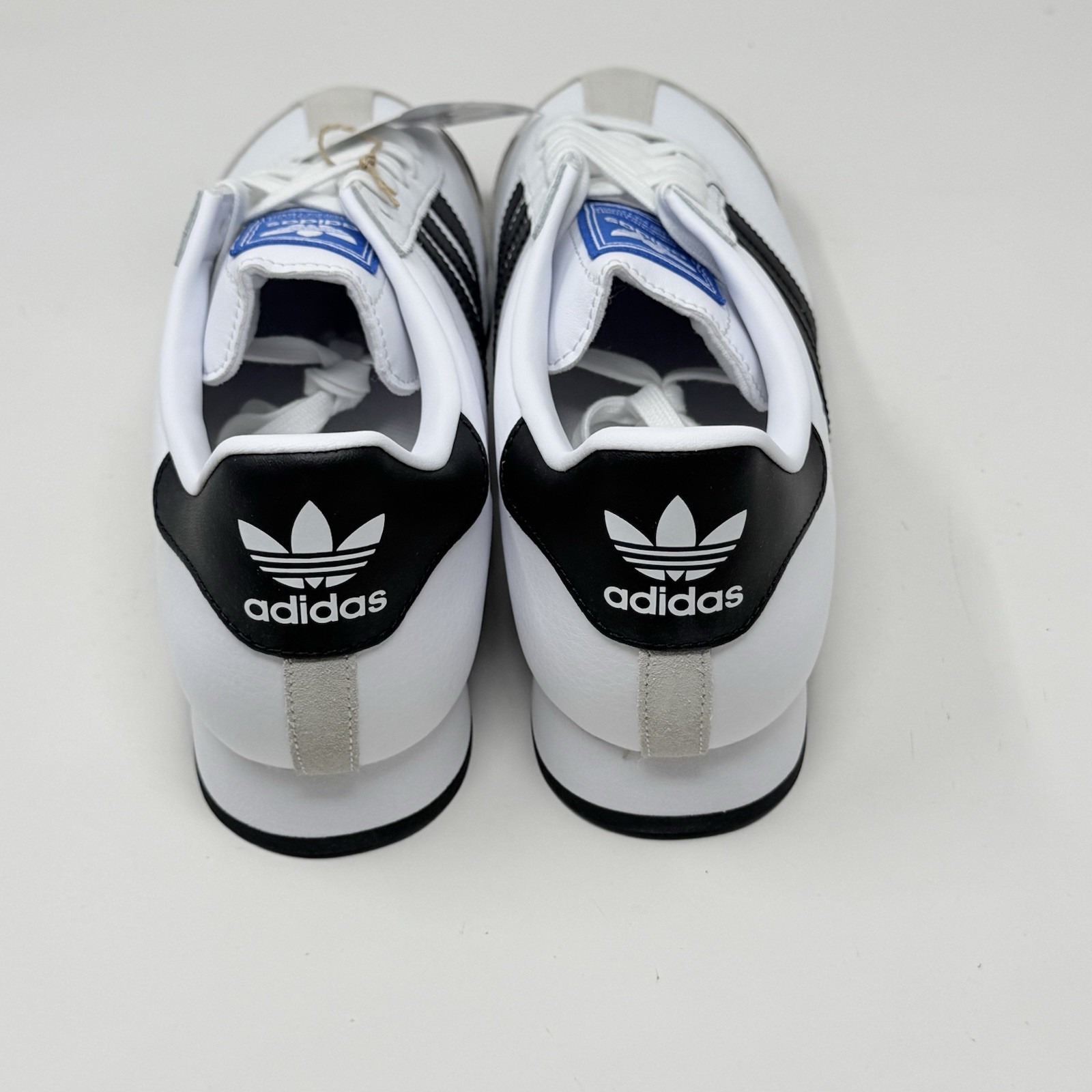 Adidas Samoa Originals Sneakers Mens 9.5 White Black Leather Classic Shoes image 10