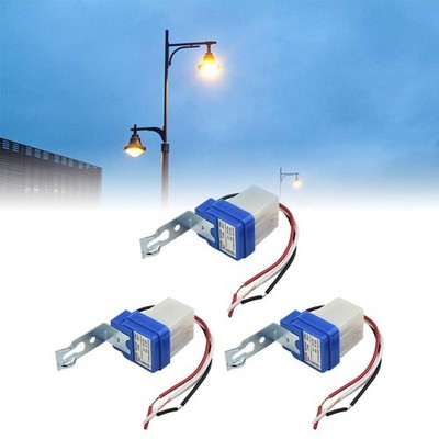 AC DC 12V 10A Lichtsensor Schalter 3er Pack für effiziente Lichtsteuerung