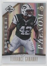 2012 Limited Phenom Spotlight Gold 15/25 Terrance Ganaway #195 0f6