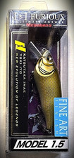 Megabass New Fine Art IxI Furious Model 1.5 LBO II Shad FA Tenryu Ayu--Fast Ship