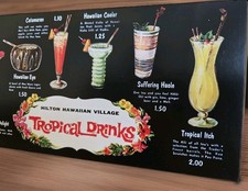 Hilton Hawaiian Vllage Tapa Room Menu