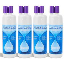 4Pack Replacement Refrigerator water filter 10295370A WHR1RXD1 KAD1RXD1 P8RFWB2L