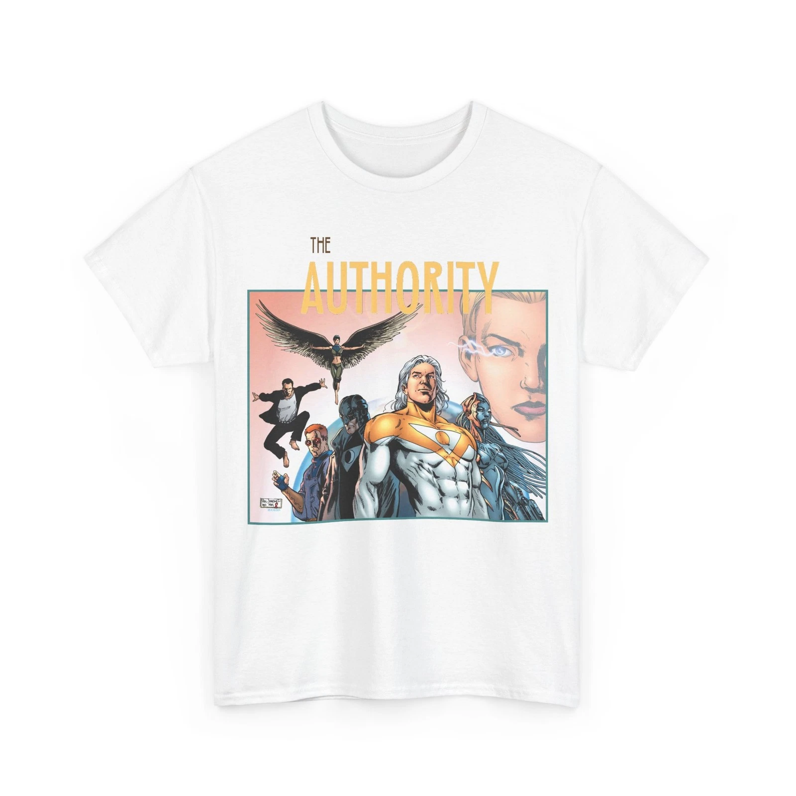 Authority T-Shirt - Wildstorm/DC Comics - Phil Jimenez Art - Apollo, Midnighter