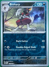 Pokémon - Bisharp 133/198   -  Scarlet & Violet - Reverse Holo - NM/M - NEW