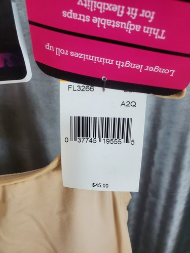 Maidenform Firm Cami Top Solutions BIEGE Shapes Size S NWT Style #FL3266 - Picture 7 of 9