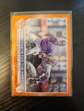 2022 Topps Update Series Orange Foilboard /299 #US4 New Tests for the West Card