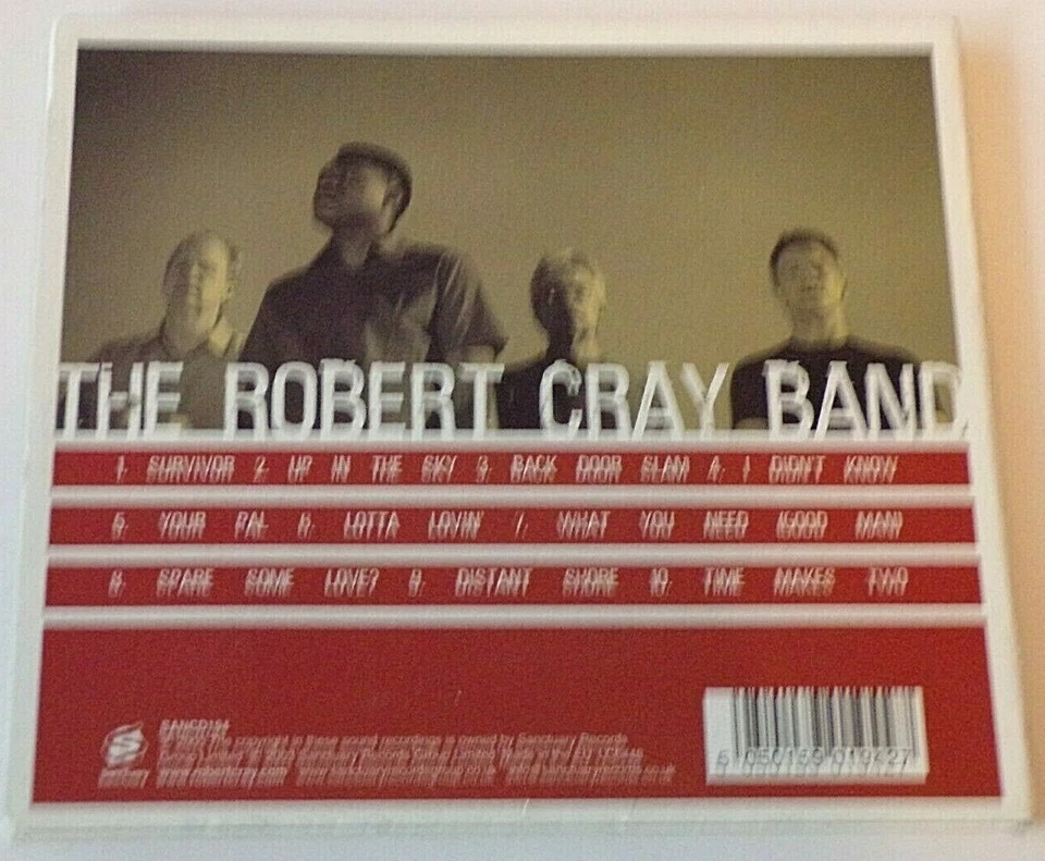 Robert Cray ‎– Time Will Tell [Digipak CD] 2003 - Image 2 of 3