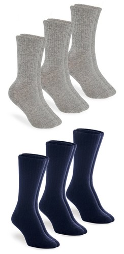 Jefferies Socks Womens Sport Gym Crew Cotton Seamless Socks Plus Size 3 Pair - 第 2/10 張圖片