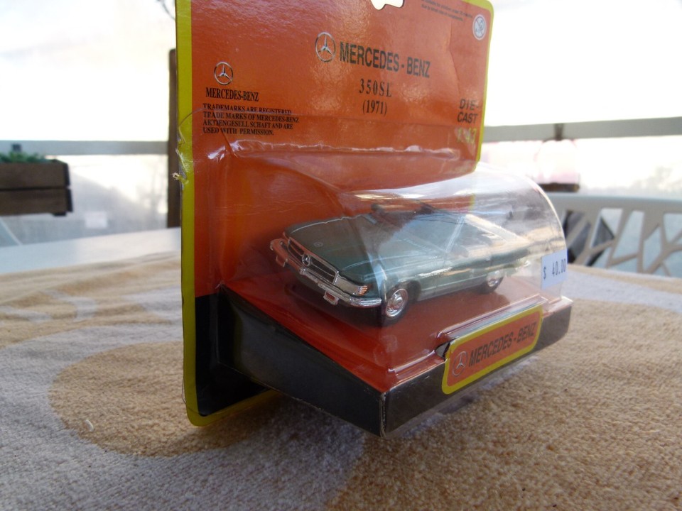 NewRay 1971 Mercedes 350SL diecast car 143 new in box eBay