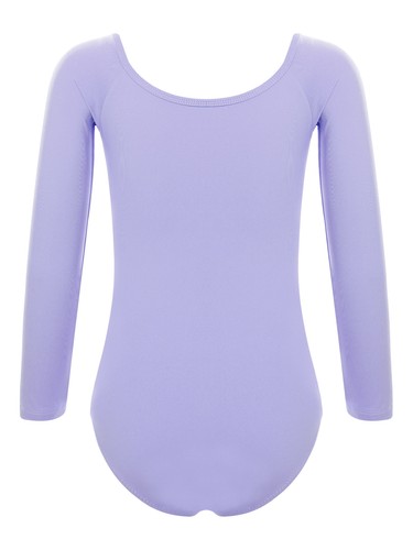 Kids Girl's Rompers Gymnastic Bodysuits Long Sleeve Jumpsuits One Piece Ballet - Picture 12 of 40