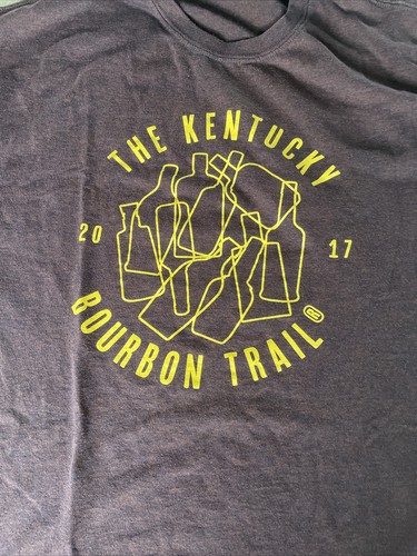 The Kentucky Bourbon Trail 2017 - Official T-Shirt - X-Large - XL - Brown - Picture 2 of 8