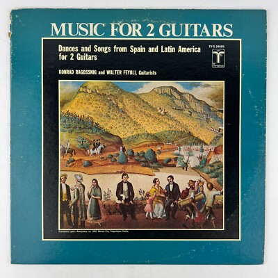 Konrad Ragossnig & Walter Feybli Music For 2 Guitar Vinyl LP Album TV-S 34065