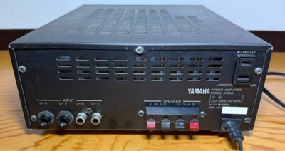 YAMAHA ステレオパワーアンプ A100a YAMAHA A100a 2ch Stereo Power Amplifier Japan | eBay