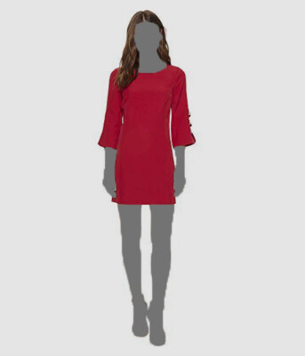 chinese dress ladies Long Sleeve Shift Dress