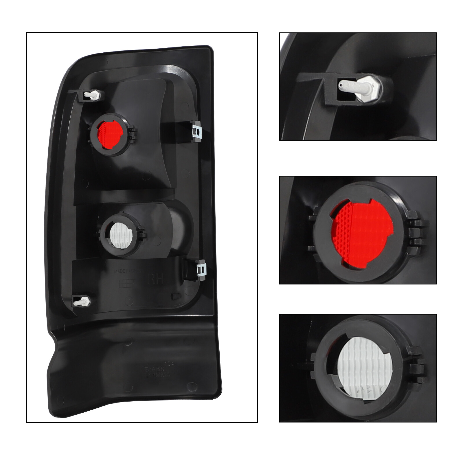 Tail Lights For 19942001 Dodge Ram 1500 2500 3500 Pickup Rear Lamps