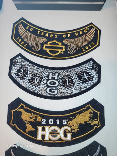 RARE Harley Owners Group HOG 2005to 2018 Rocker Patch + More LOT - Bild 13 von 17