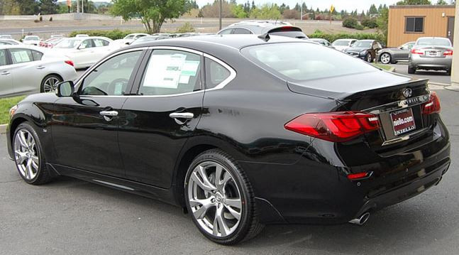 Fits: Infiniti Q70 2015-2019 Flush Mnt Factory Style Rear Spoiler ...