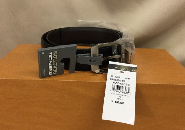 kenneth cole reversible belt