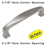Cosmasâ® 4390sn Satin Nickel Modern Cabinet Hardware Handle Pull - 3-1/2 Inch ( on sale Cosmasâ® 4390sn Satin Nickel Modern Cabinet Hardware Handle Pull - 3-1/2 Inch ( on sale
