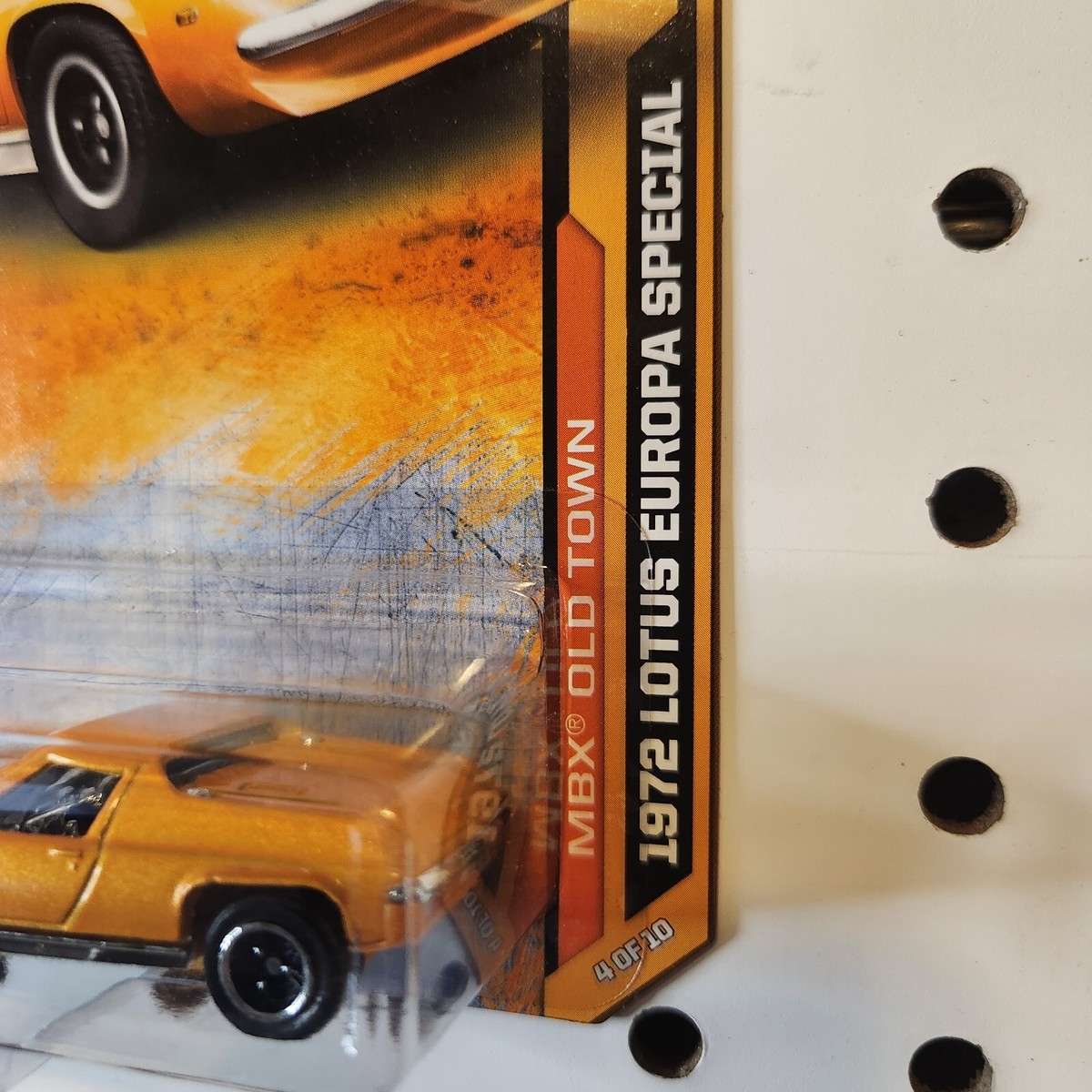2011 Matchbox 1972 Lotus Europa Special Orange MBX Old Town 4/10