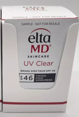 EltaMD UV Clear Broad-Spectrum SPF 46 - Tinted 0.07 oz x 40pcs EXP: 10/26
