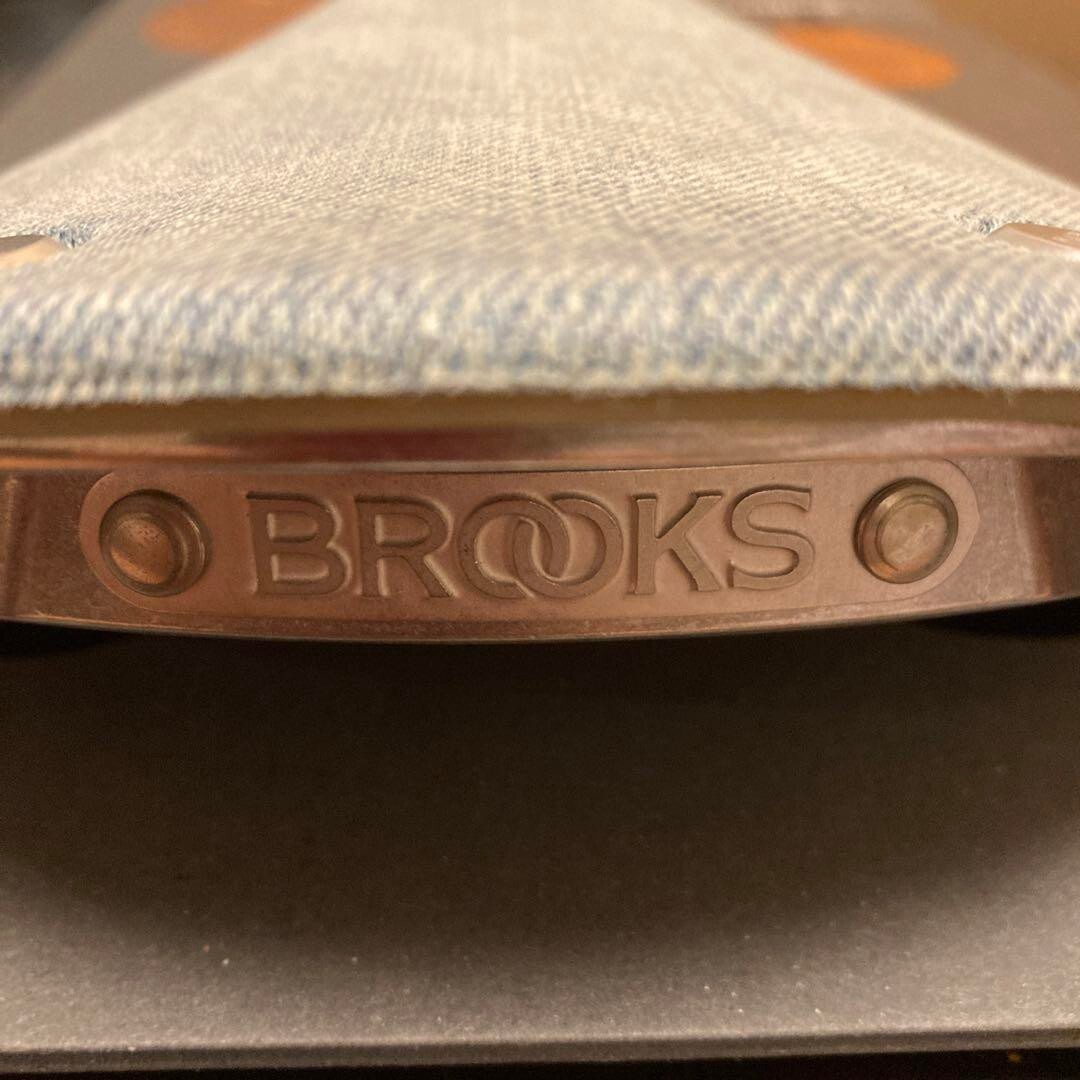 Brooks X Levis C17 Saddle Limited Denim Numbered Unused With Box