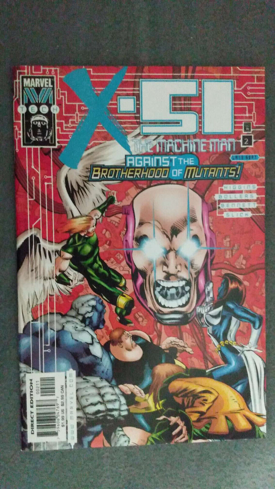 X-51 #2 The Machine Man (1999) VF-NM Marvel Comics $4 Flat Rate Comb Shipping