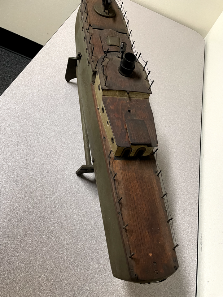 Live Steam Hand Made Wood Gun Boat eBay