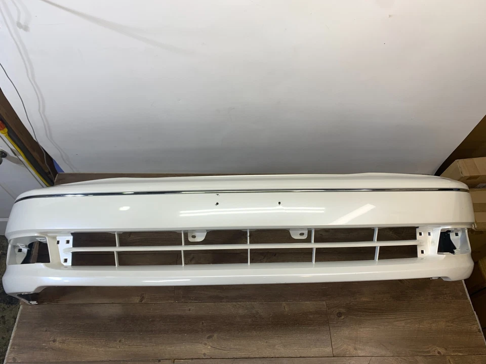 2003-2004 Toyota Avalon Front Bumper Cover White 52119-07010 OEM *NOTE* — 第 3/4 张图片