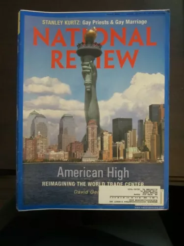National Review Magazine July 2002 Reimagining the World Trade Center L39