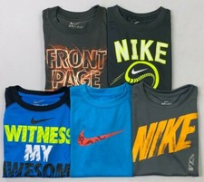 Boy's Little Youth Nike Dri-Fit Polyester Shirt Size 4