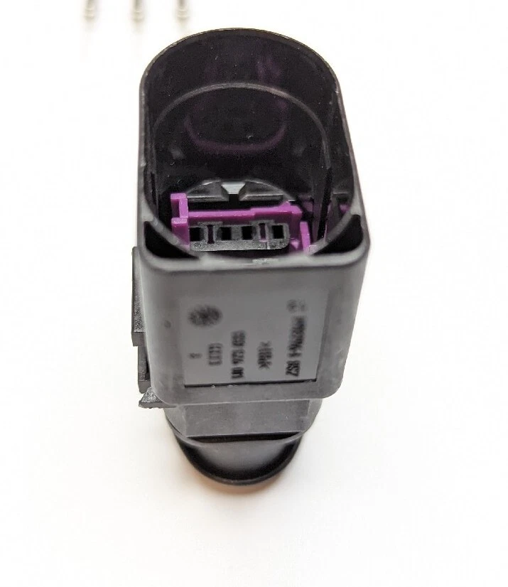 Carcasa conector LSU O2 oxígeno coleta 1J0973833 para Audi Volkswagen Porsche Foto 3 de 4