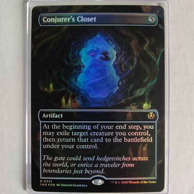 Conjurer's Closet - Foil Borderless - NM - Innistrad Remastered INR - MTG
