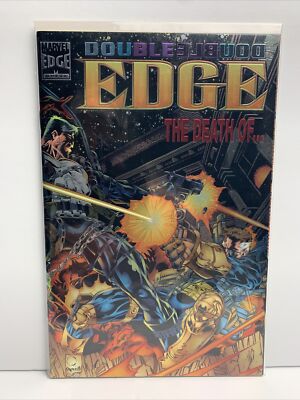 Double Edge OMEGA #1 Chromium Cover, Punisher - 1995 Marvel Comics
